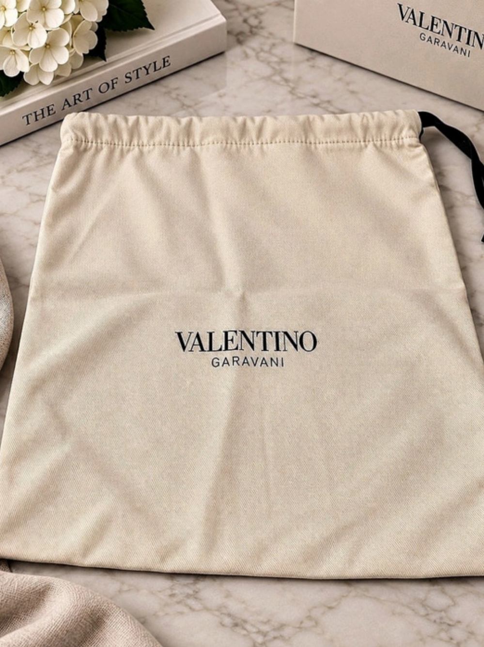 Valentino Garavani Dust Bags Cream